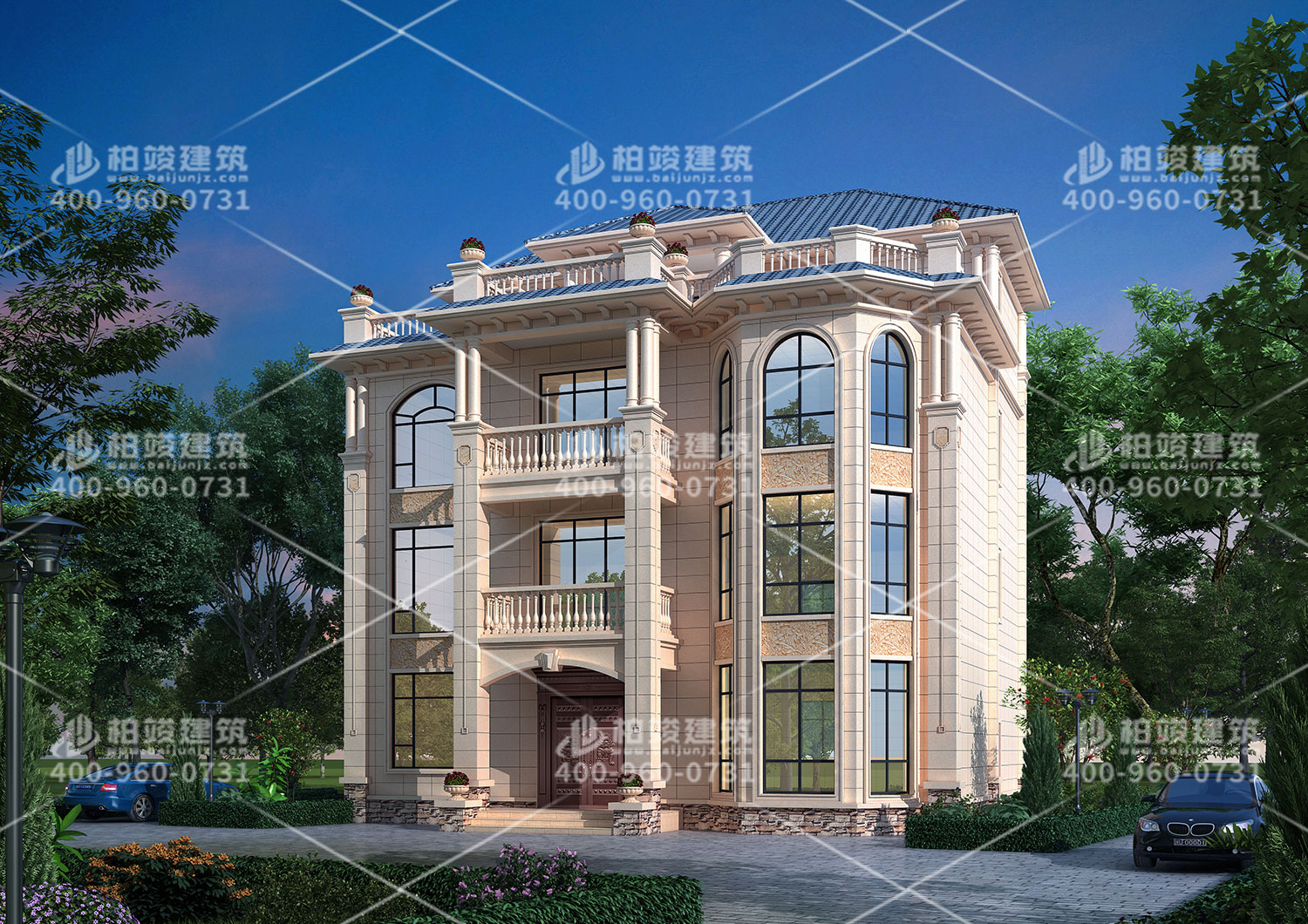 廣東吳總定制三層自建房設計圖，絕配！