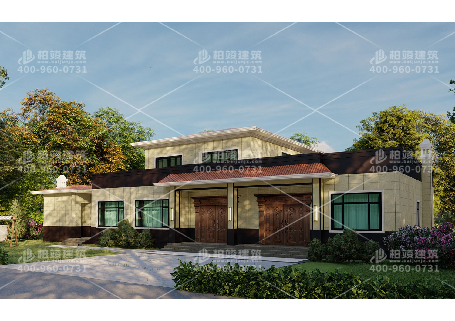 農(nóng)村小別墅設(shè)計(jì)圖，按您喜歡的風(fēng)格來設(shè)計(jì)。