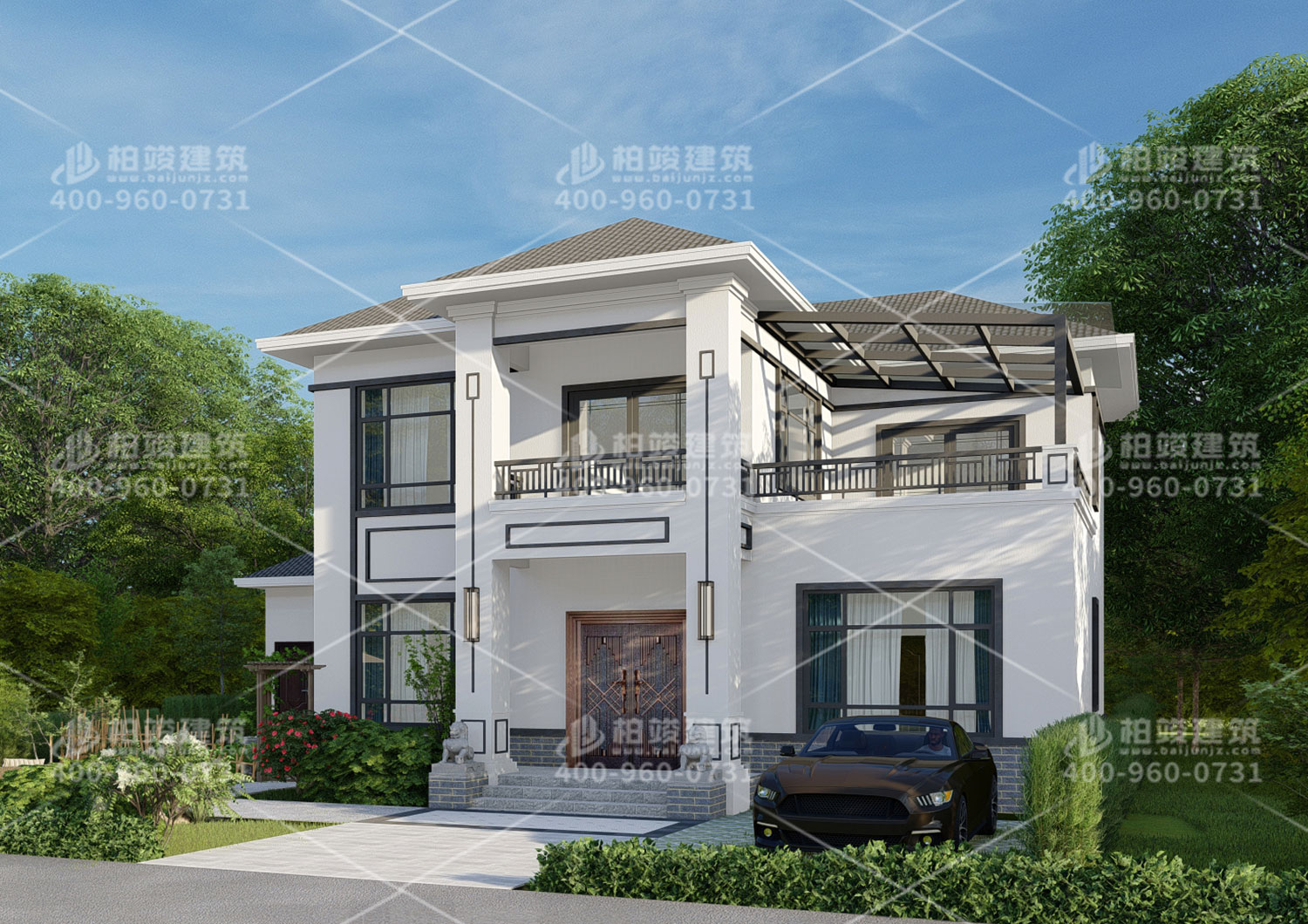 城市里混不下去，就回農(nóng)村建筑別墅設(shè)計(jì)圖紙吧。