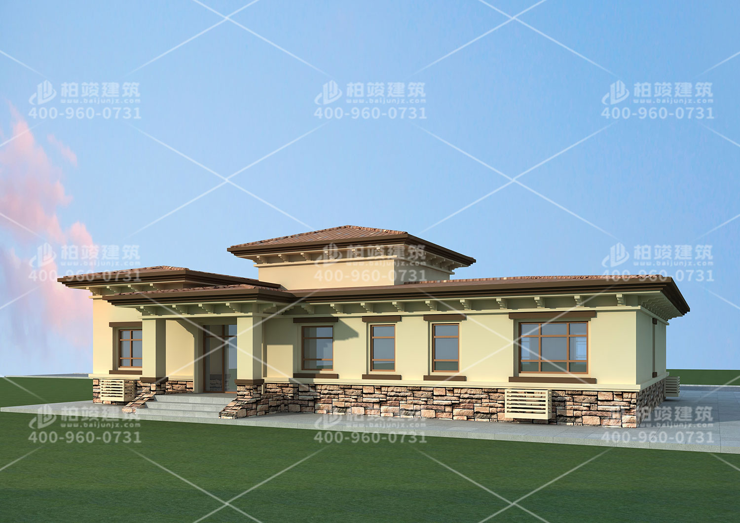 農(nóng)村三層自建別墅設(shè)計(jì)圖紙，小康的生活水平。