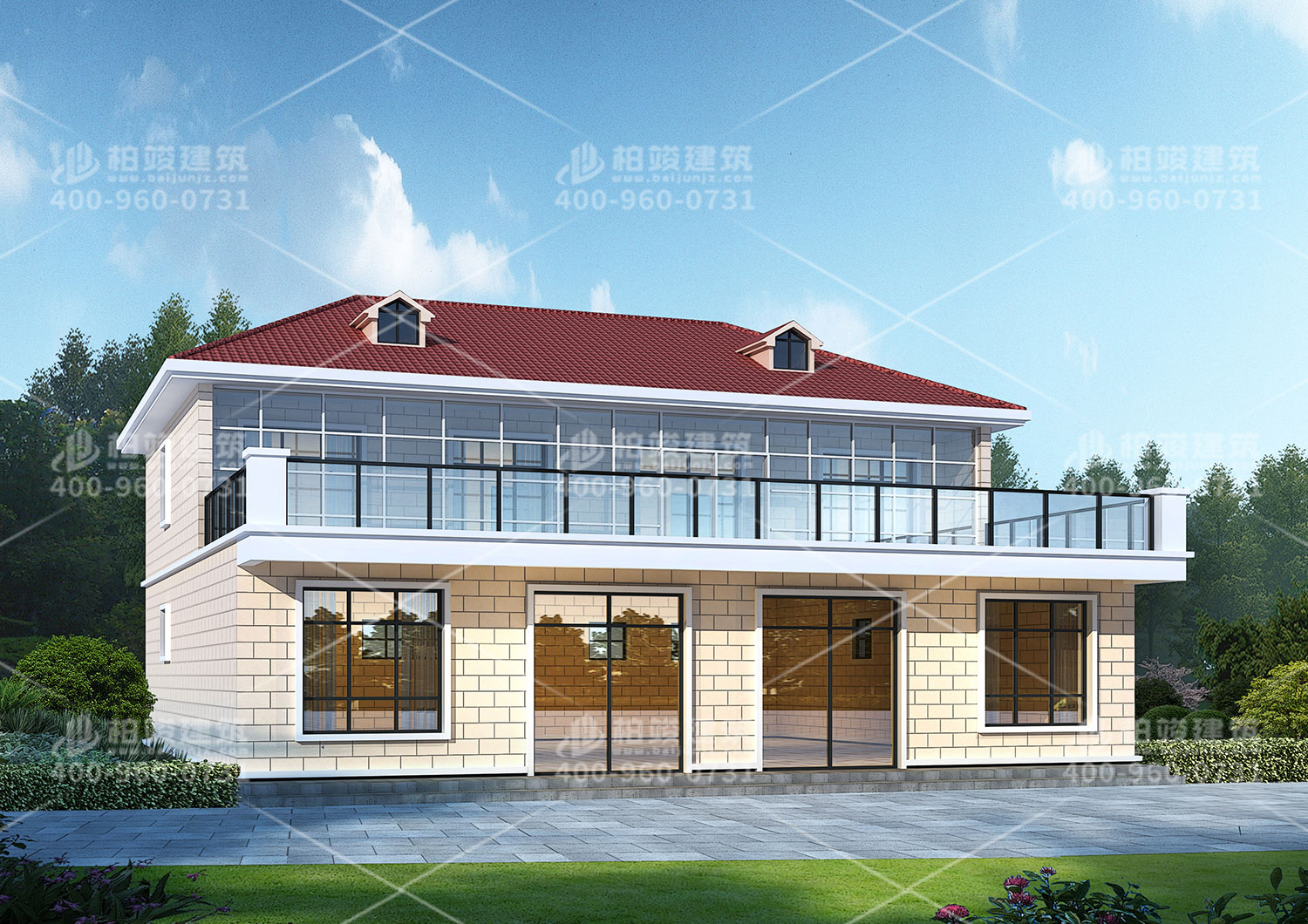 農(nóng)村二層實(shí)用自建房設(shè)計(jì)，外觀美麗內(nèi)部舒服。