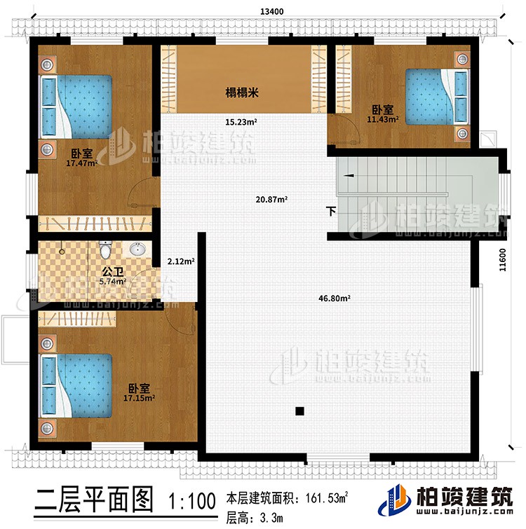 閣樓：榻榻米、3臥室、公衛(wèi)