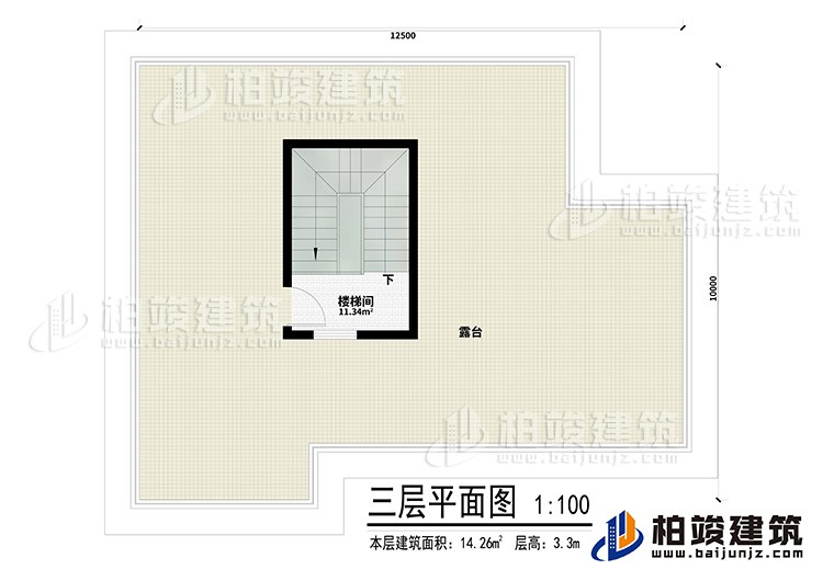 頂樓：樓梯間、露臺(tái)